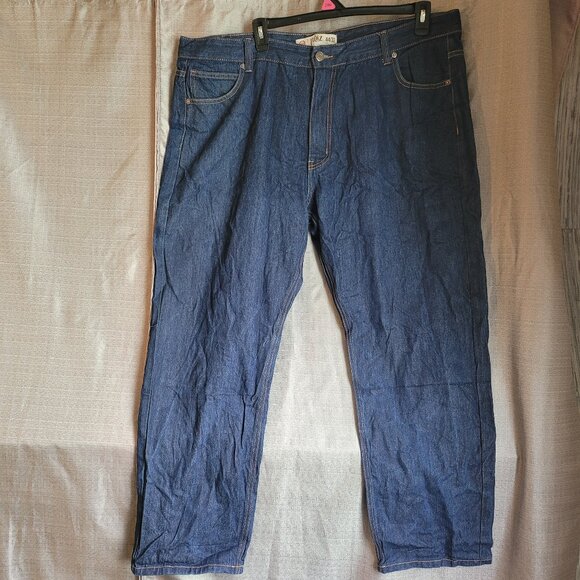 Noiz Jeans Men’s 44x32 Blue Straight Leg Denim Premium EUC 100% Cotton - Picture 1 of 11